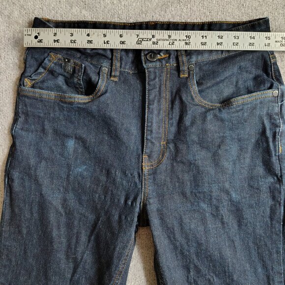 Black Diamond Jeans Mens Size 31x31 Blue Dark Wash Tapered Stretch 109461 - Picture 4 of 14